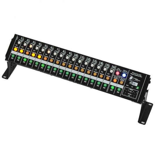 TheatreCue 16 way rack